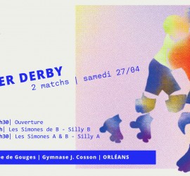 2 matchs roller derby orleans avril 2024
