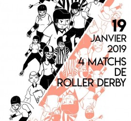 4 MATCHS ROLLER DERBY TOULOUSE MY ROLLER DERBY