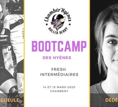 BOOTCAMP DES HYENES CHAMBERY MY ROLLER DERBY