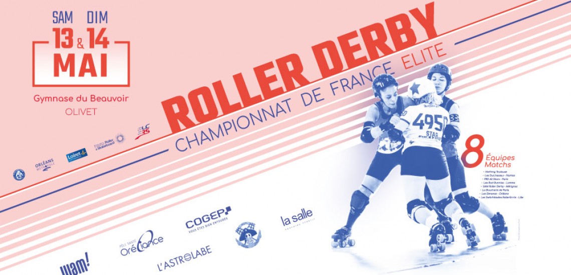 CHAMPIONNAT DE FRANCE ELITE ROLLER DERBY 2023 ORLEANS