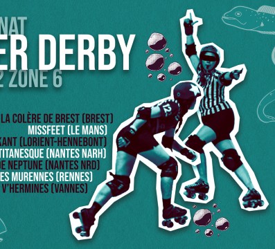 Championnat France Roller Derby Nationale 2 Zone 6 Rennes