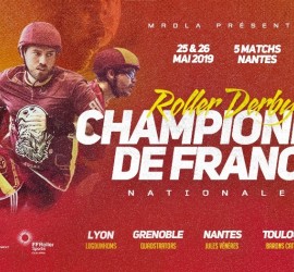 Championnat N1 masculin Nantes MY ROLLER DERBY Jules VENERES