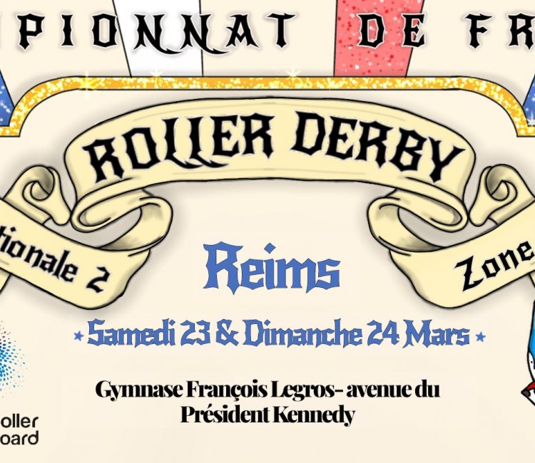 Championnat roller derby France Reims Nationale 2