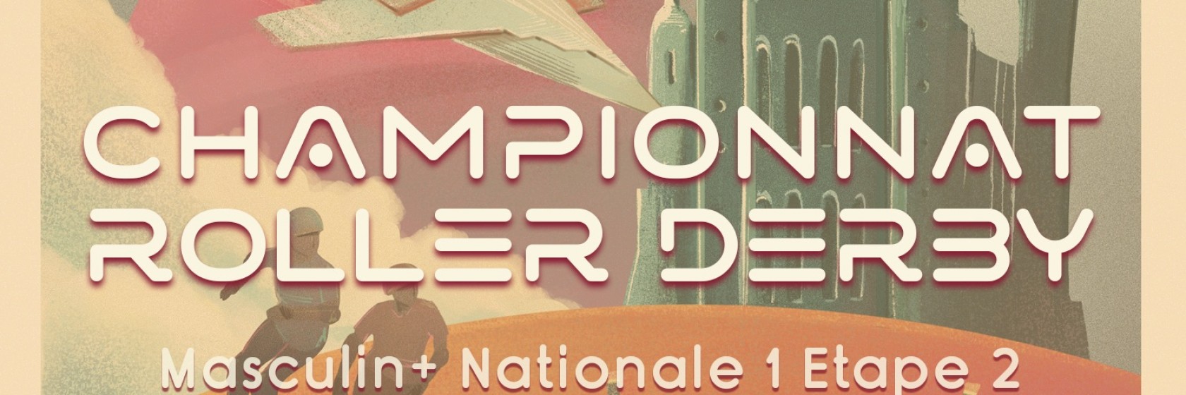 Championnat roller derby masculin + France Lyon 2024 Nationale 1