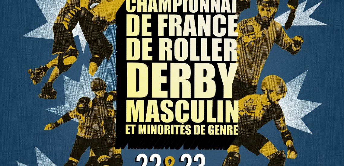 Championnat roller derby Nationale 1 M à Rennes