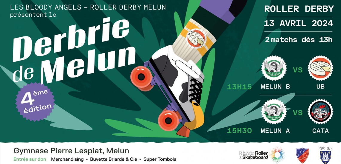 Derbrie de melun Roller Derby 2024
