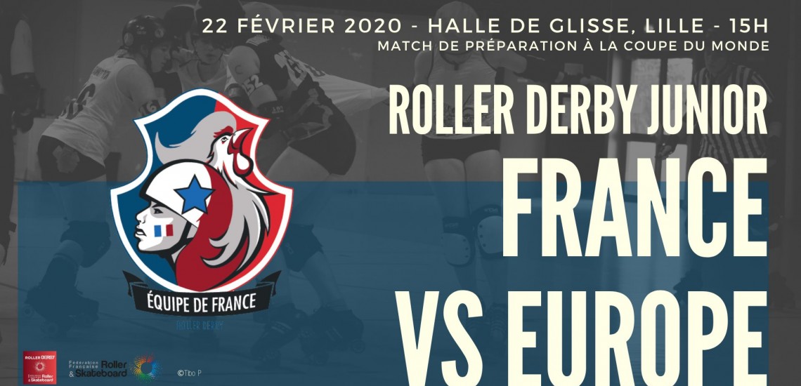 EQUIPE DE FRANCE VS EUROPE MY ROLLER DERBY SHOP myrollerderby