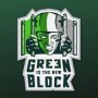 GREEN IS THE NEW BLOCK ROLLER DERBY PIBRAC B
