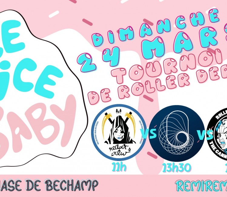 ICE ICE BABY ROLLER DERBY EPINAL MARS 2024