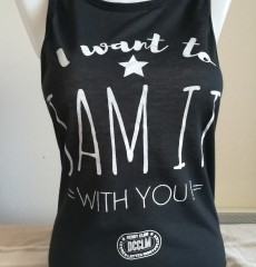 Debardeur US "I want to Jam it with you" #15€