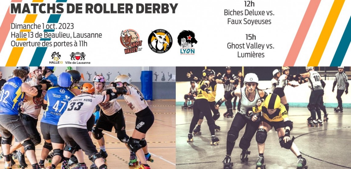 Les Biches Ghost Valley Thonon Lausanne Roller Derby