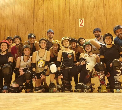 les biches roller derby groupe