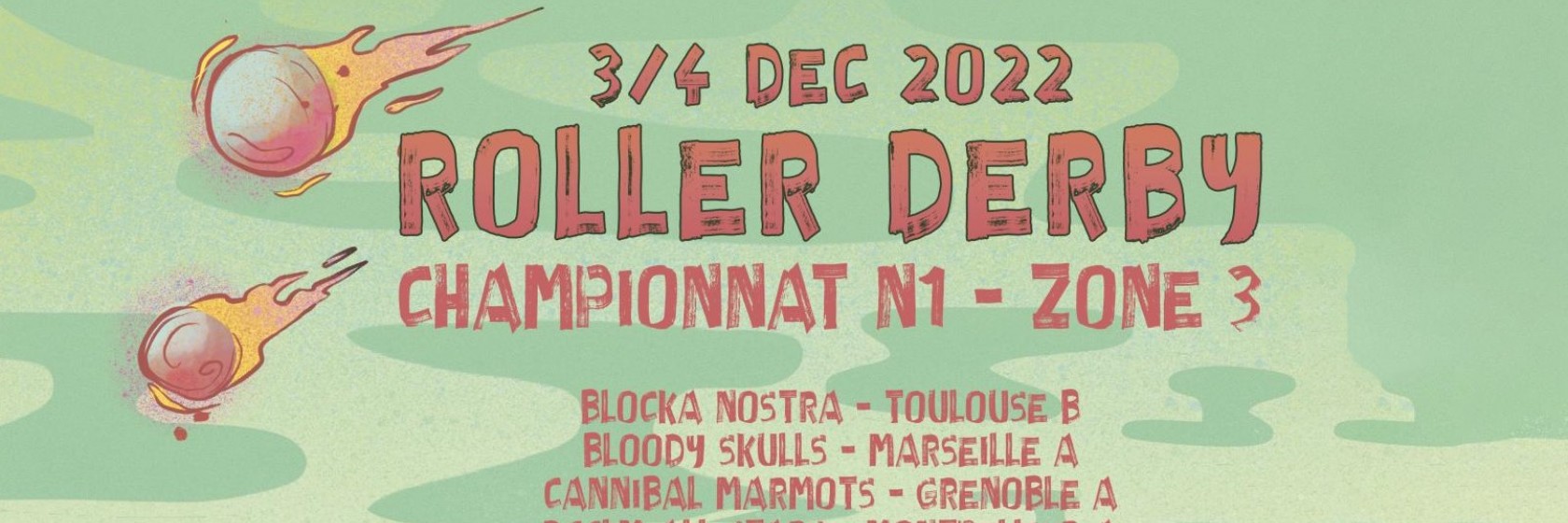 Nationale 1 Roller Derby Lyon 2022 - 2023