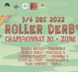 Nationale 1 Roller Derby Championnat France Lyon 2022