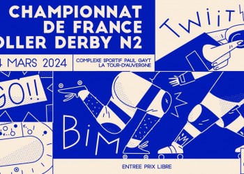 Nationale 2 Zone 7 Roller derby championnat France Clermont Ferrand