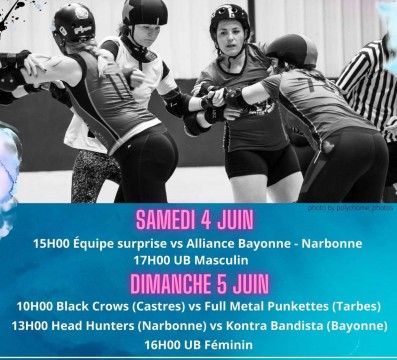 once upon a jam castres roller derby