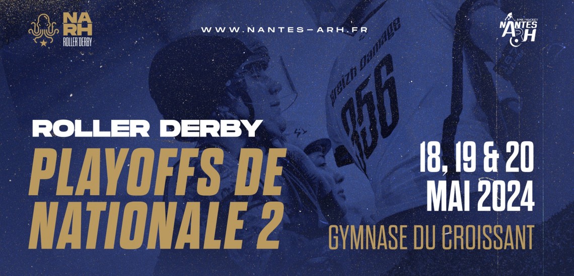 Playoffs Roller Derby Nationale 2 Nantes 2024