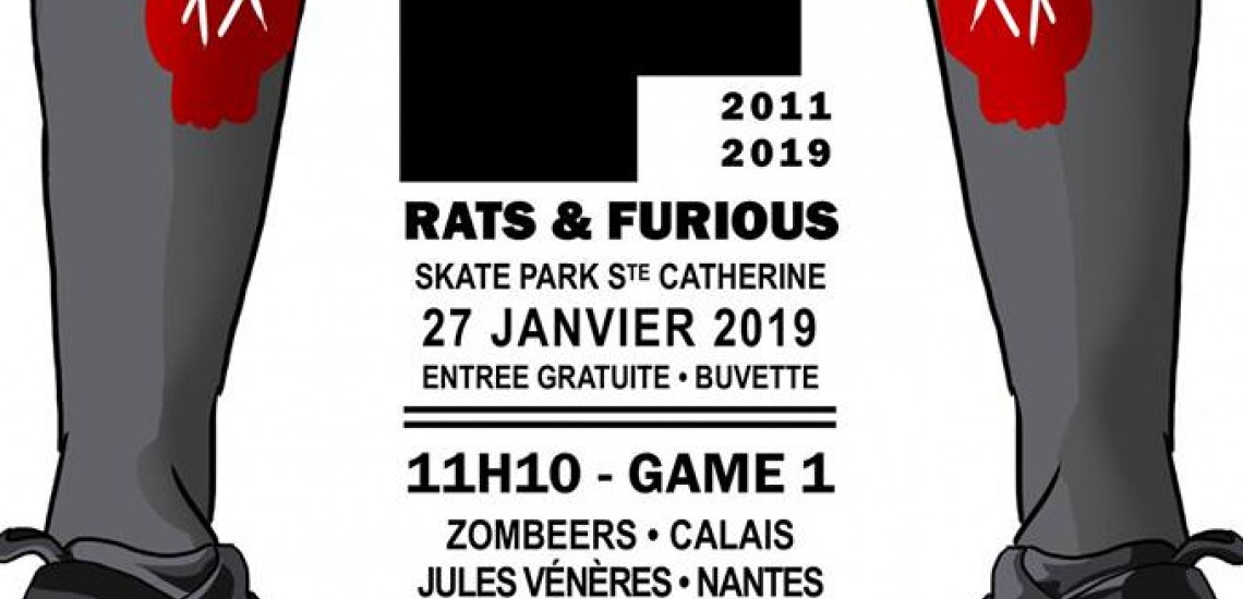 RATS AND FURIOUS ARRAS MY ROLLER DERBY
