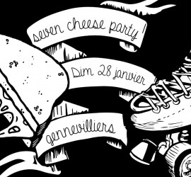 SEVEN CHEESE party roller derby gennevilliers