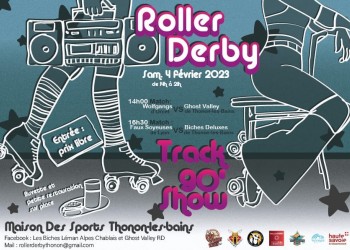 TRACK 90 SHOW ROLLER DERBY THONON LES BICHES