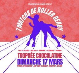 Trophée chocolatine Roller Derby 2024 Salagou